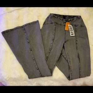 UO "Washed Grey" Flare Pants [NWT]